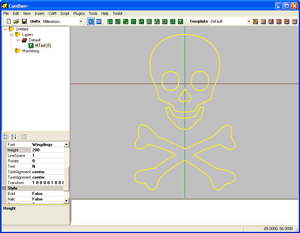 Step 1 - Inserting WingDings N character