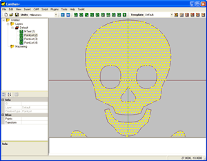 Step 2 - Filling text object with points