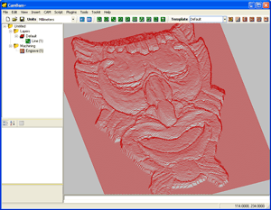 Heightmap toolpath