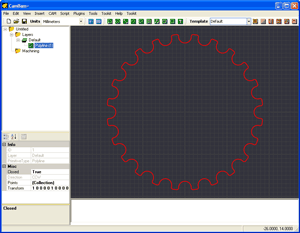 Step 1 - Insert pulley profile