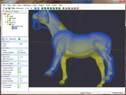 3D Profile from horse 3DS model