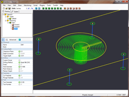 Stepper mounting plate pockets