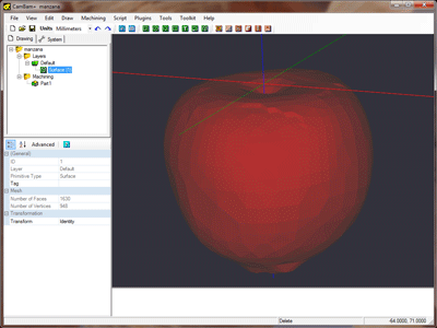 3D Model loaded and positioned 3D Model loaded and positioned